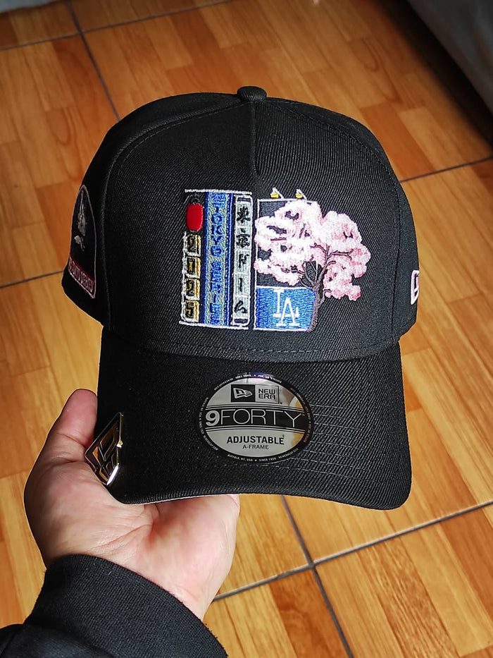 New Era Los Angeles Dodgers Tokyo🇯🇵 Series Black Pink Prime Edition 9FORTY A-FRAME🌸