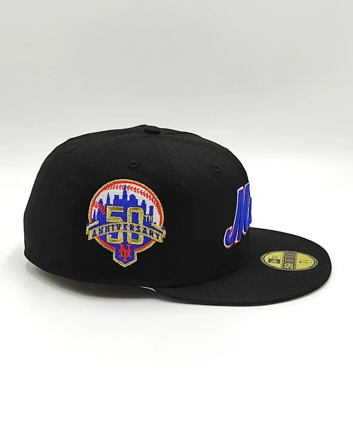 New Era New York Mets 50th aniversario black edition 59fifty