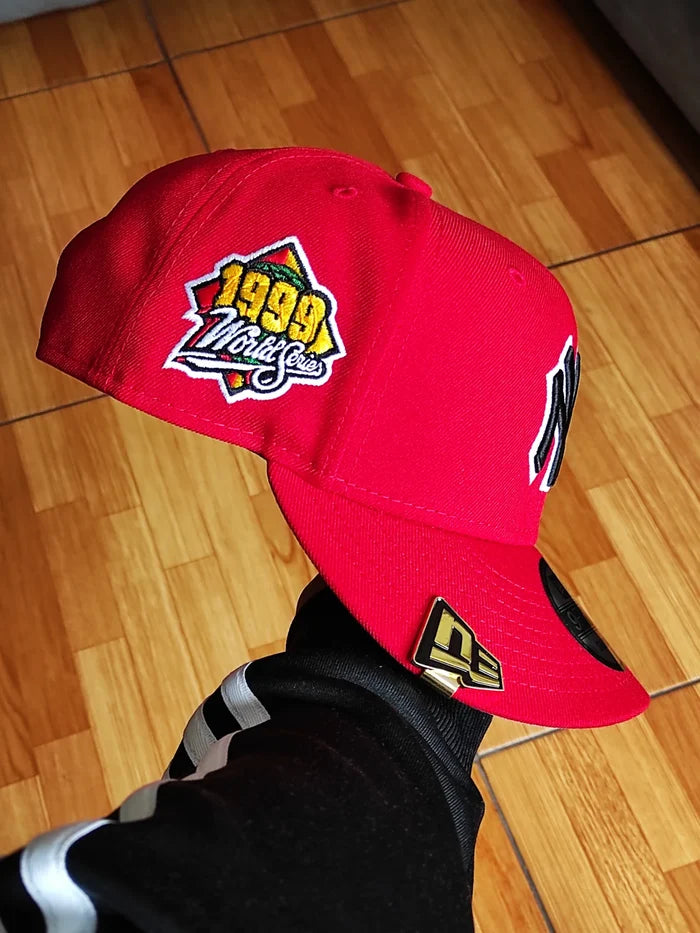 New Era New York Yankees 1999 World Series Scarlet Edition 9Fifty Snapback Hat