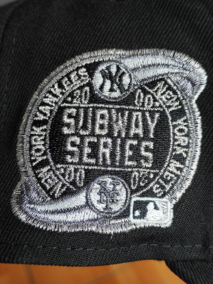 New Era New York Yankees Black Rose Subway Series 2000 Prime Edition 59Fifty Fitted Hat