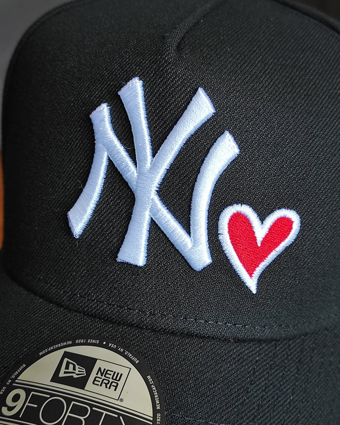 New Era New York Yankees HEART ♥️ world series  9 FORTY A-FRAME