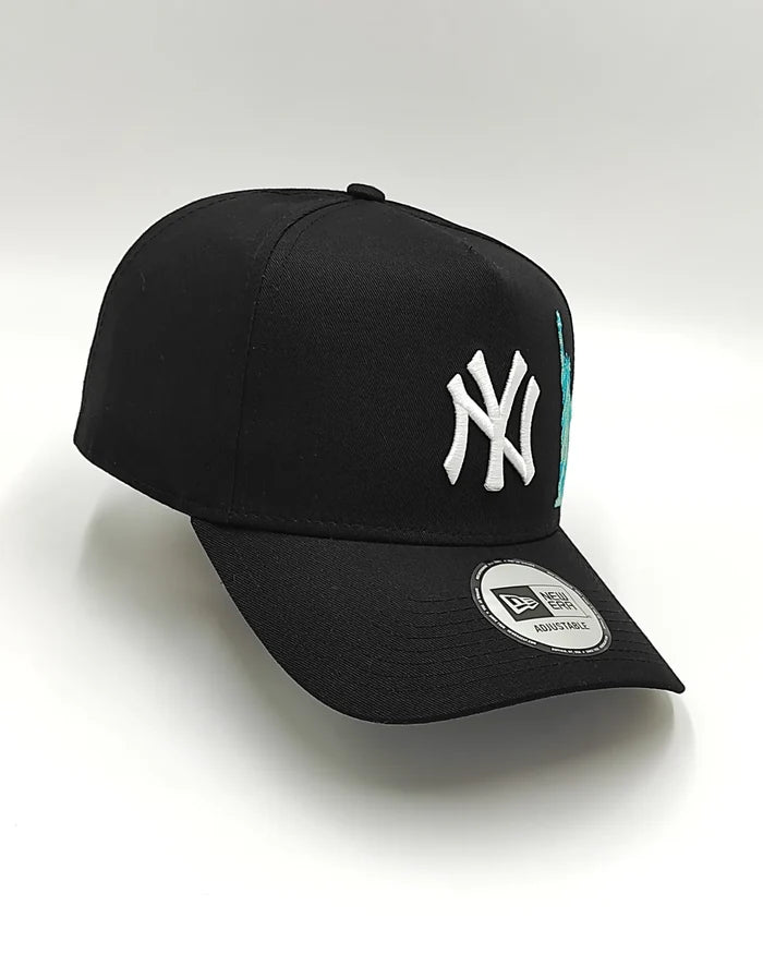 New Era New York Yankees icons black prime edition a frame snapback cap