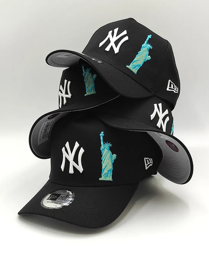 New Era New York Yankees icons black prime edition a frame snapback cap