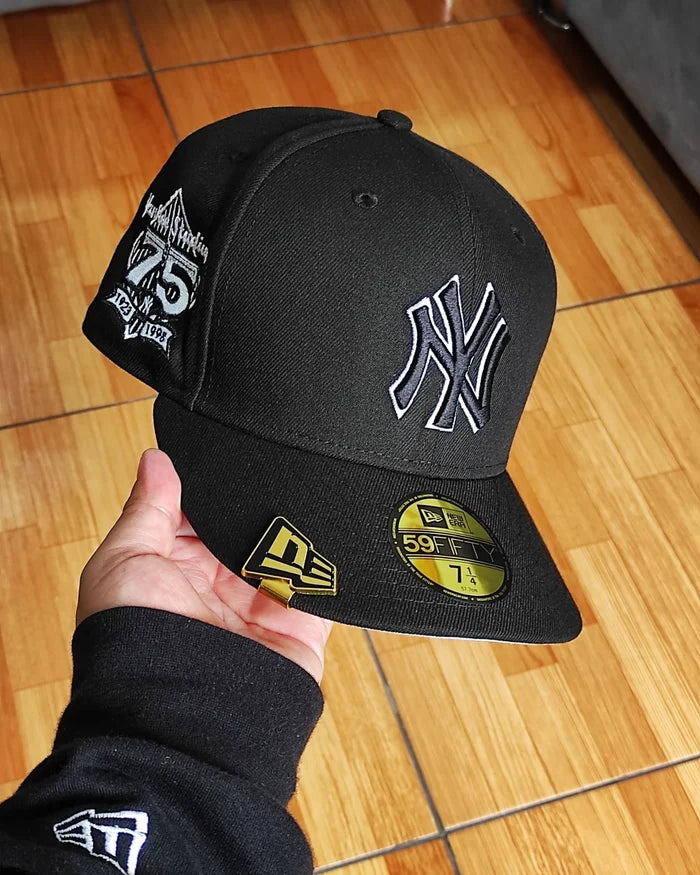 New Era New York Yankees  stadium 75 aniversario black  59 fifty fitted