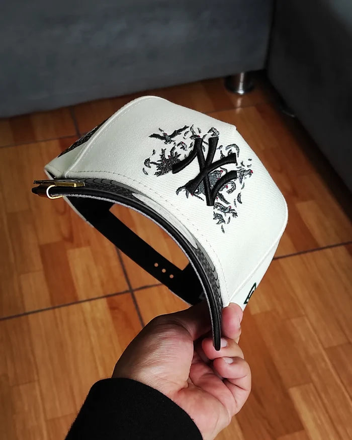 New Era New York Yankees World series 1952 viscera satinada chrome cuervos two Tone 9 FORTY AFRAME