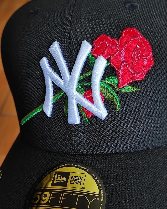 New Era New York Yankees World Series 1999 Black Rose Edition 59Fifty Fitted Hat