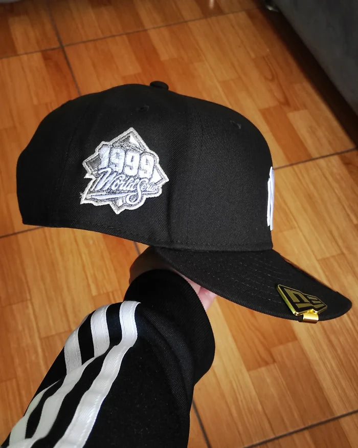 New Era New York Yankees world series 1999 colección liberty 🗽 black white 9 FIFTY Snapback