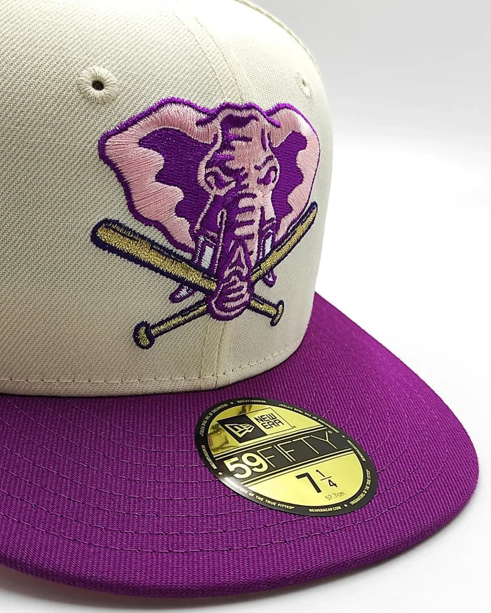 New Era Oakland Athletics 25th anniversary cream dome prime edition 59fifty fitted hat