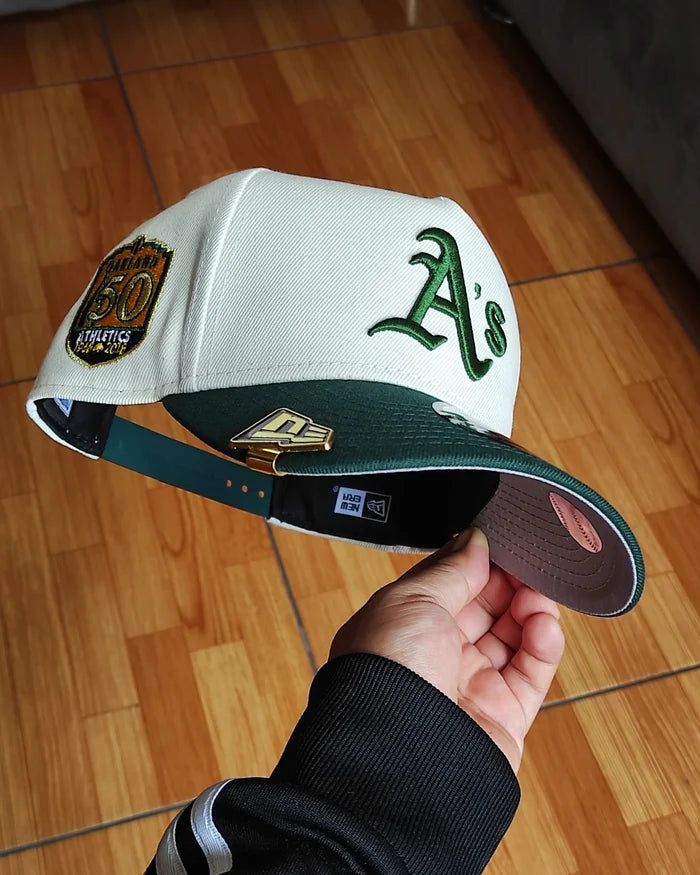 New Era Oakland Athletics 50th aniversario two tone 9FORTY A-FRAME