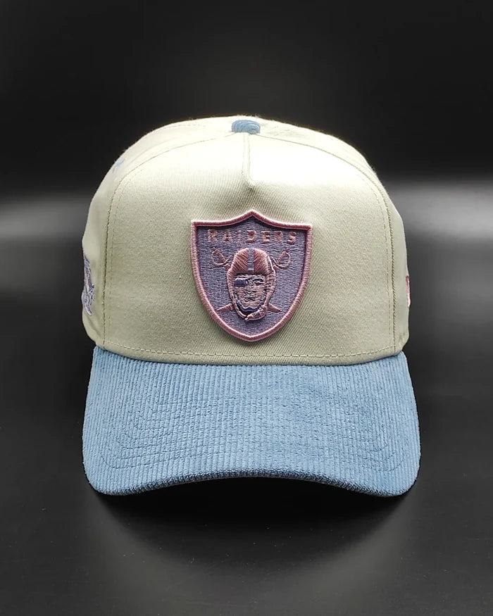 New era Oakland Raiders ' Corduroy' 9FORTY A-Frame Snapback