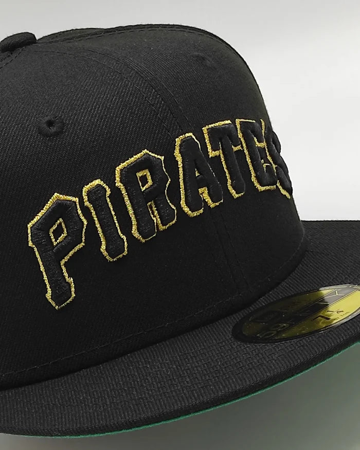 New Era Pittsburgh Pirates world series 1971 black gold throwback edition 59fifty fitted hat