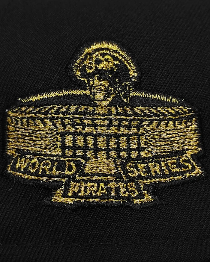 New Era Pittsburgh Pirates world series 1971 black gold throwback edition 59fifty fitted hat