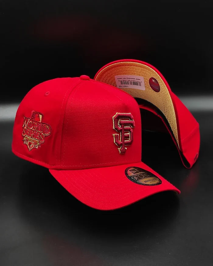 New era San Francisco Gigantes colección año del dragón 9 FORTY AFRAME color rojo🐉🈵