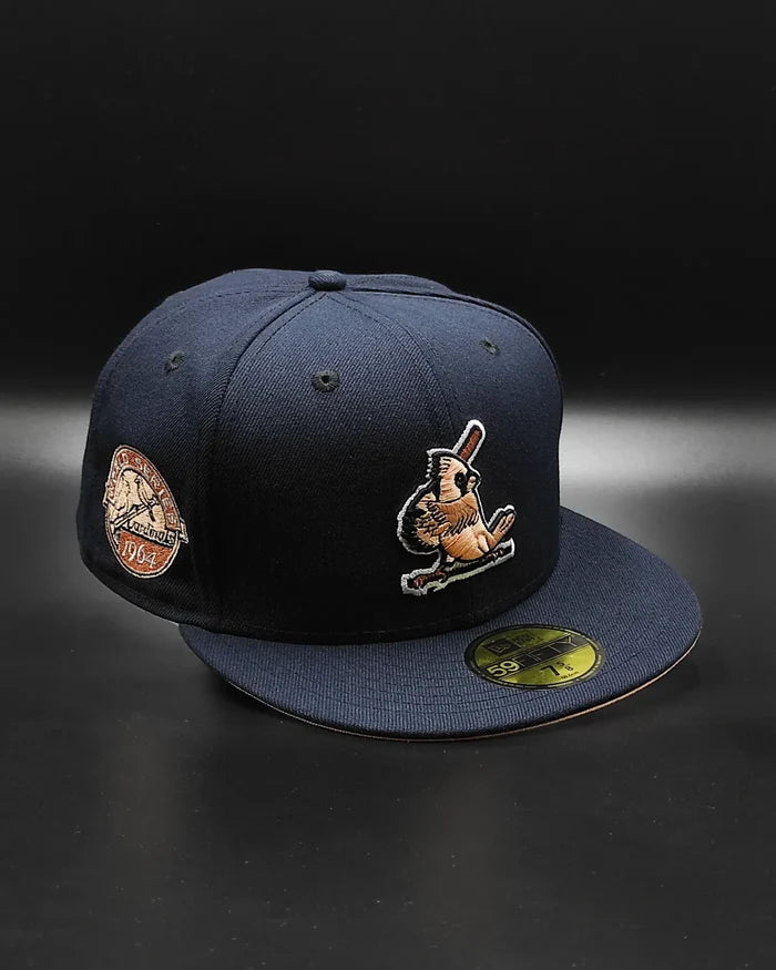 New Era st. louis cardinals world series 1967 navy peach edition 59fifty fitted cap