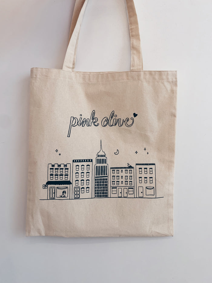 NEW Pink Olive tote bag