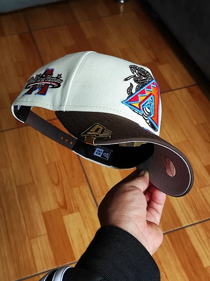 NewEra Arizona chrome díamond backs two tone 9FORTY A-FRAME