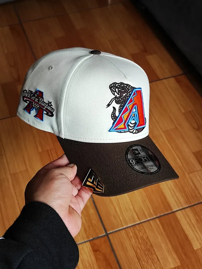 NewEra Arizona chrome díamond backs two tone 9FORTY A-FRAME