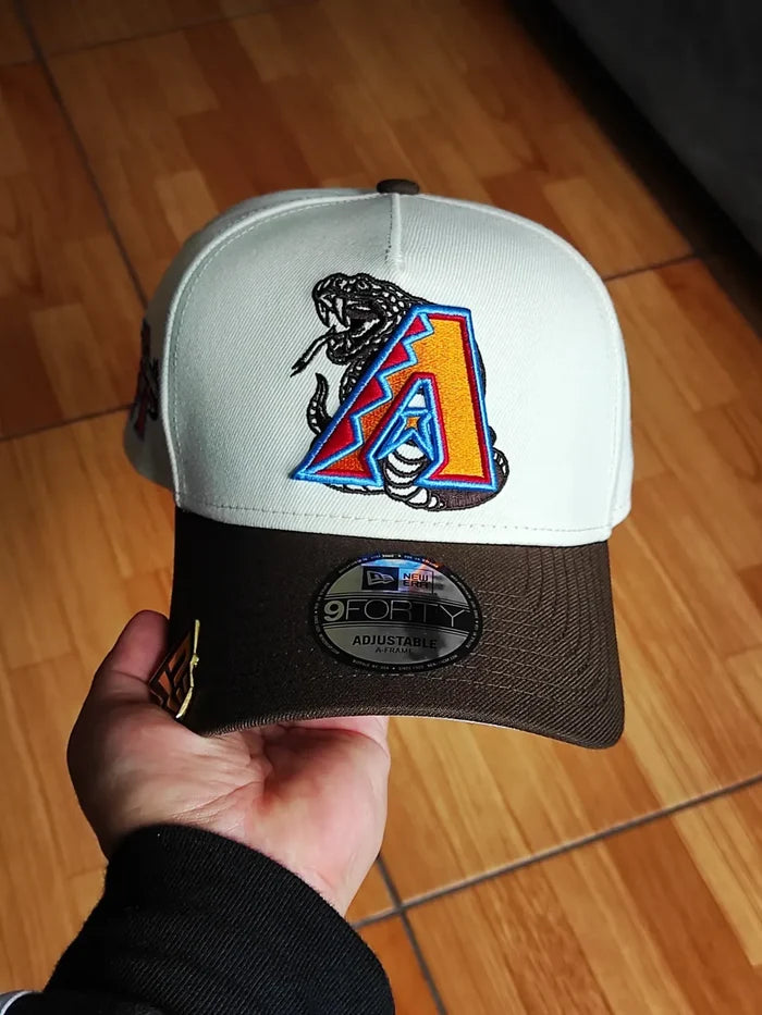 NewEra Arizona chrome díamond backs two tone 9FORTY A-FRAME