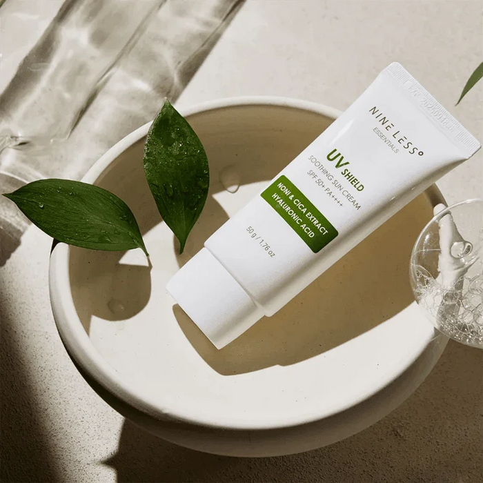 [NINE LESS] Essentials UV Shield Soothing Sun Cream SPF 50+ PA++++ 50g - Ballagrio