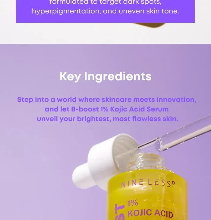 Nineless B-Boost 1% Kojic Acid Serum 30Ml