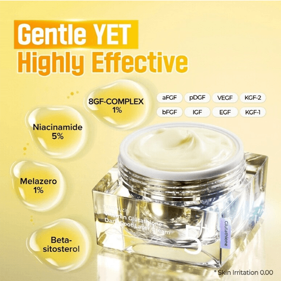 [numbuzin] No.5 Vitamin Glutathione Dark Spot Laser Cream 50ml - Ballagrio