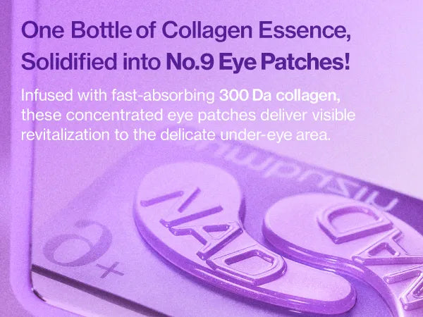 Numbuzin No.9 NAD+ Collagen Under Eye Patches