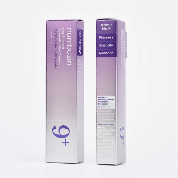 Numbuzin No.9 NAD+ Retinal Volumetox Eye Cream Tube 20Ml