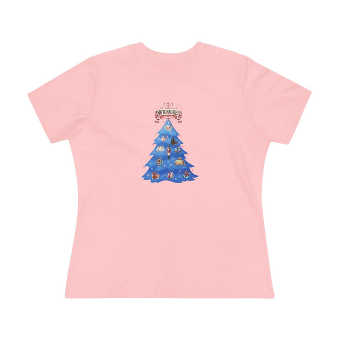 Nutcracker Christmas Tree - A Festive Affair! 🎄✨ Women's Softstyle Tee - Whippie's