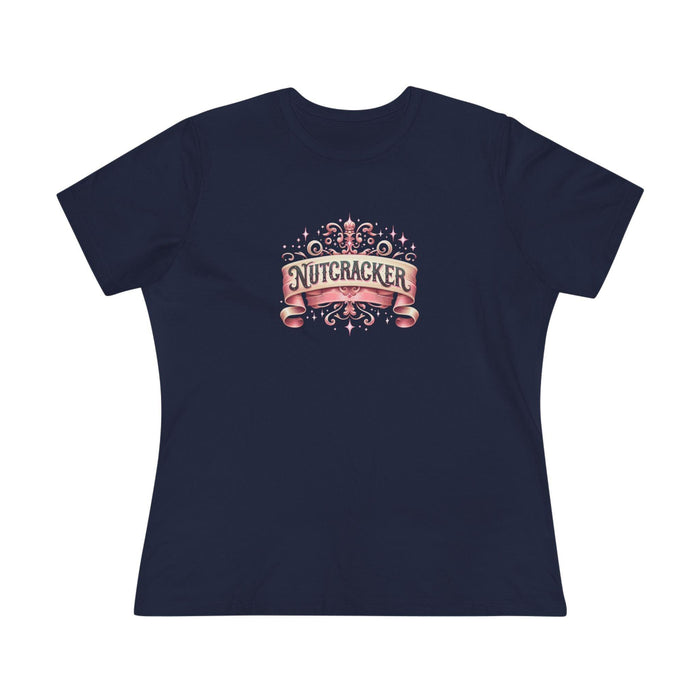 Nutcracker Crest - A Magical Christmas! 🎄 Women's Softstyle Tee - Whippie's