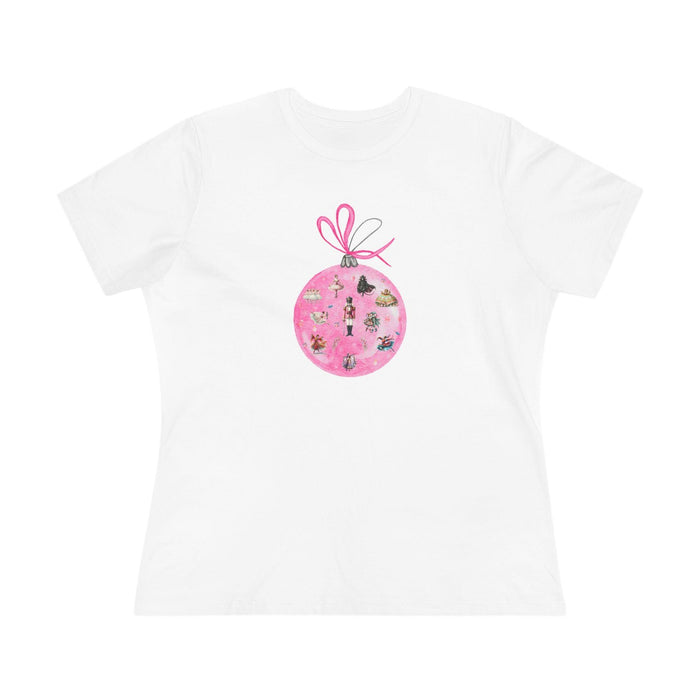 Nutcracker Ornament - A Whimsical Winter Wonderland! 🎄✨ Women's Softstyle Tee - Whippie's