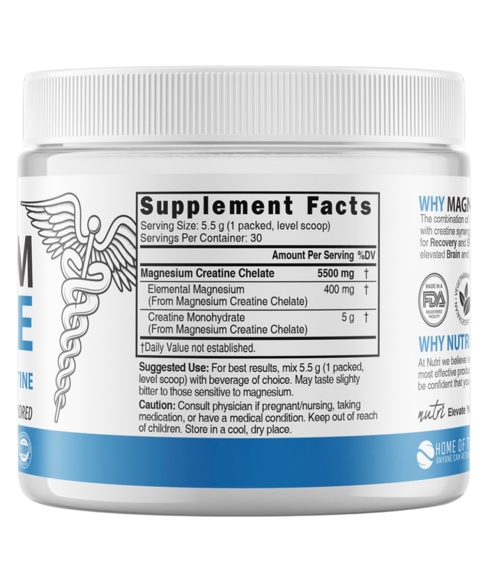 Nutri Magnesium Creatine 5.82oz
