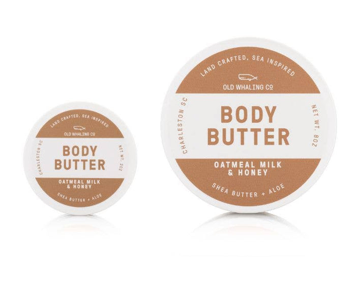 Old Whaling Company Old Whaling Company - Travel Size Oatmeal Milk & Honey Body Butter (2oz)