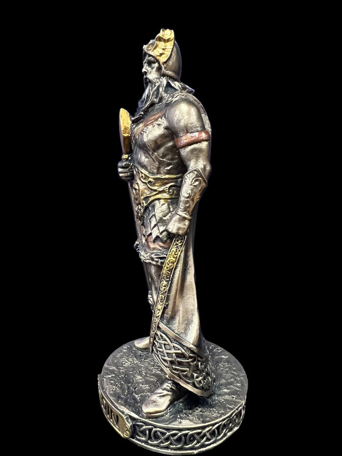 Odin, Norse God, the All-Father, Miniature Statue by Veronese Design - Raven's Cauldron
