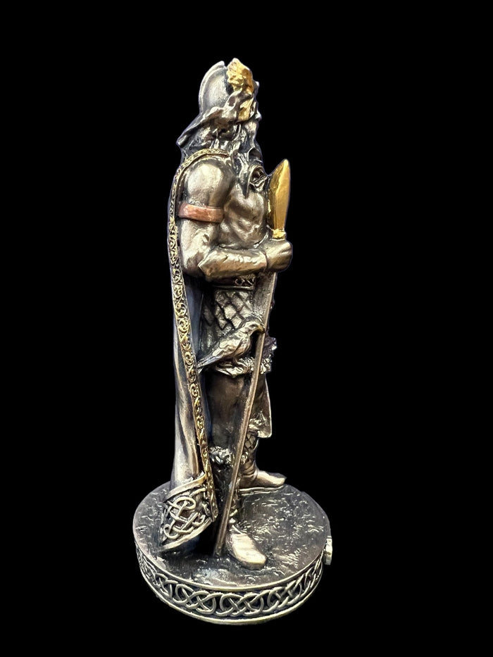 Odin, Norse God, the All-Father, Miniature Statue by Veronese Design - Raven's Cauldron