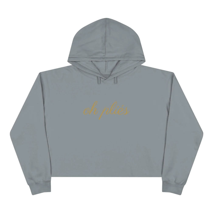 ✨ Oh Pliés ✨ Women's Cropped Hoodie 💖 - Whippie's
