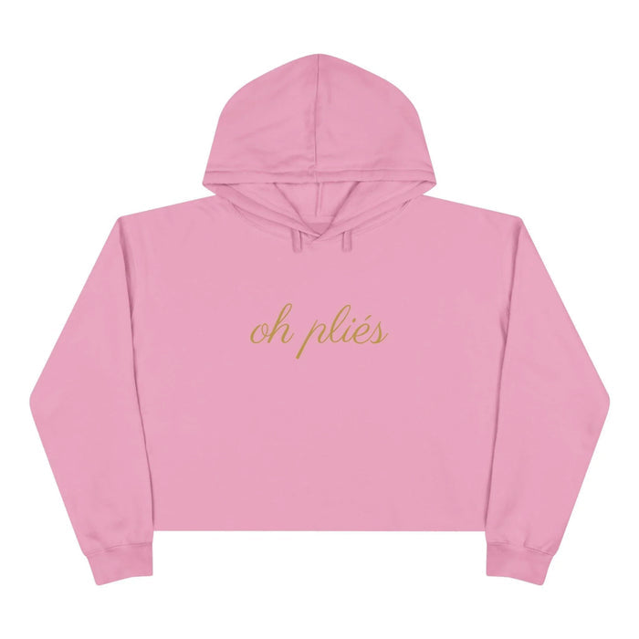 ✨ Oh Pliés ✨ Women's Cropped Hoodie 💖 - Whippie's