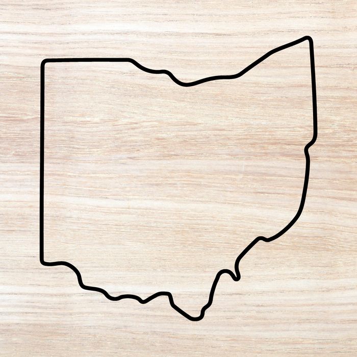 Ohio Large Acrylic Router Template