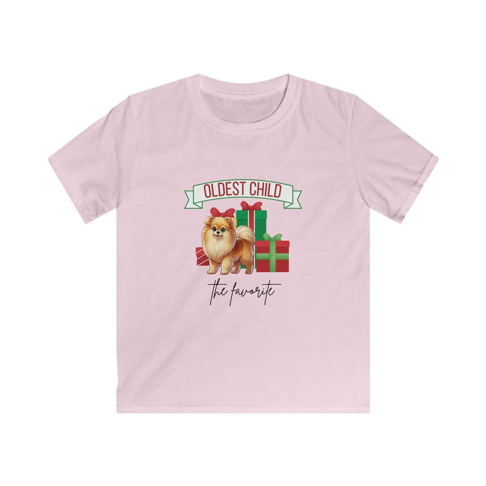 Oldest Child, The Favorite 🎁🐶 Pomeranian - Kids' Tee! 🎁👑 - Whippie's