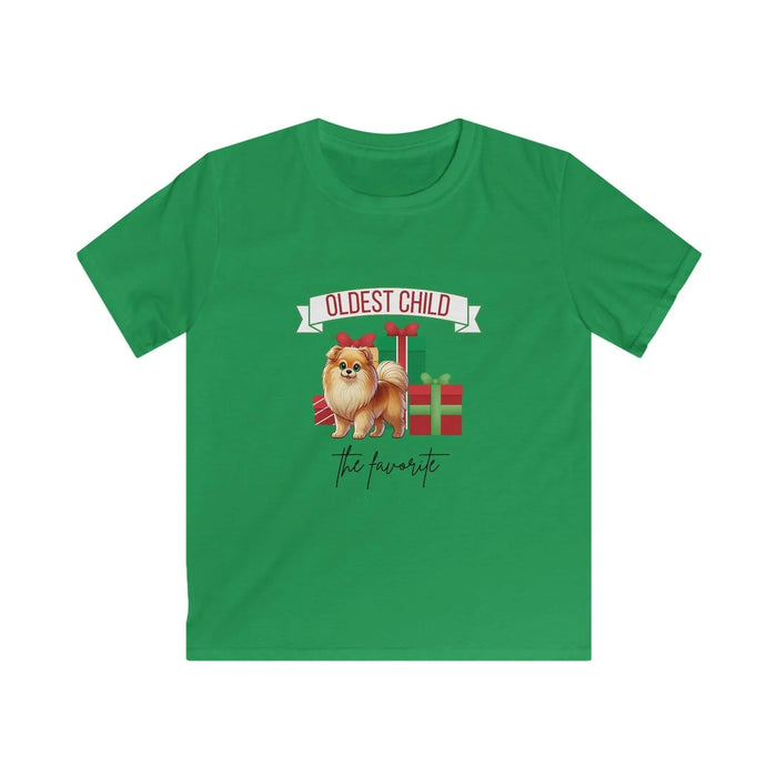 Oldest Child, The Favorite 🎁🐶 Pomeranian - Kids' Tee! 🎁👑 - Whippie's