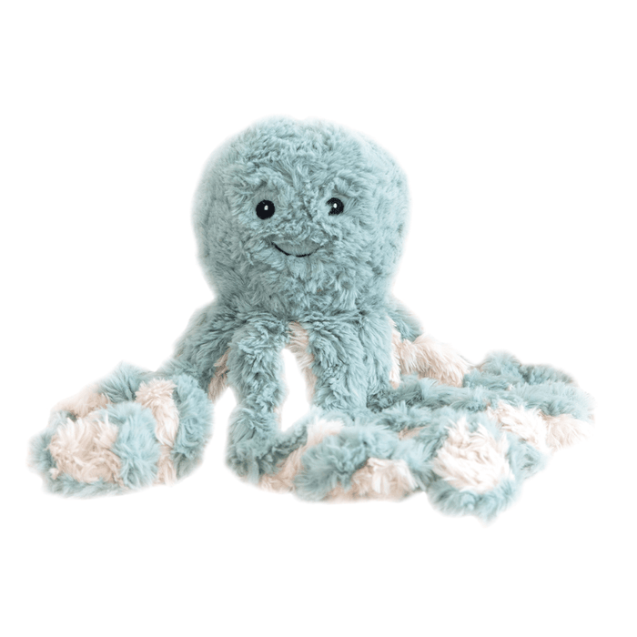 Plush octopus Weighted Teddy on a white background
