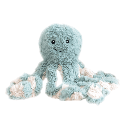 Plush octopus Weighted Teddy on a white background