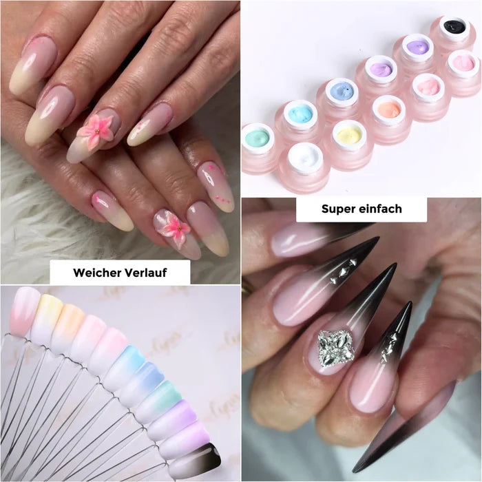 Ombre Babyboomer Gel · Fairy Set 2g