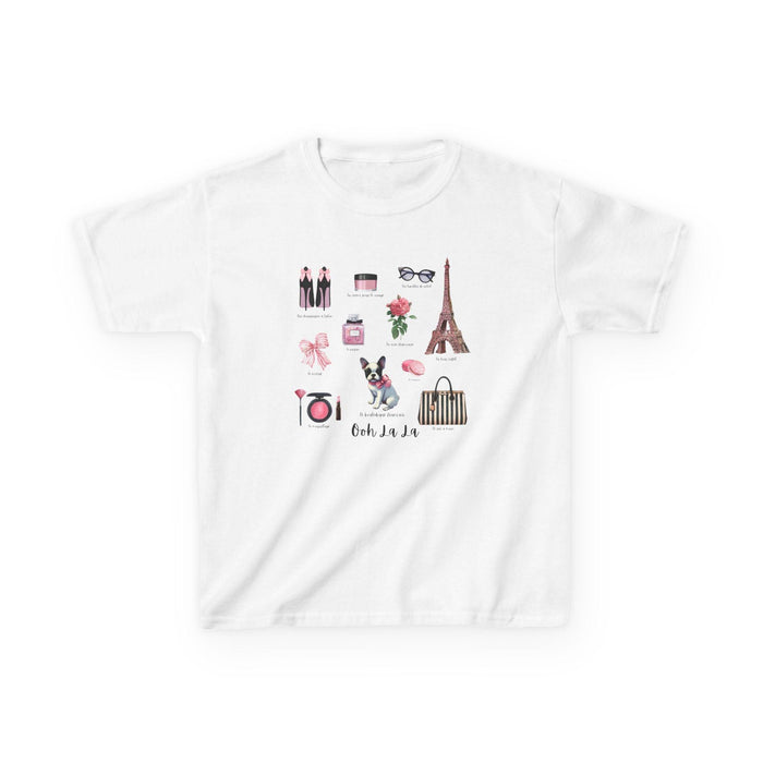 "Ooh La La!" French Chic Kids Heavy Cotton™ Tee! - Whippie's