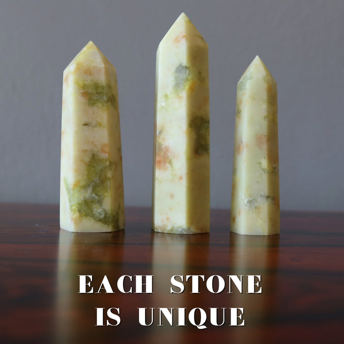 three green opal tower wands