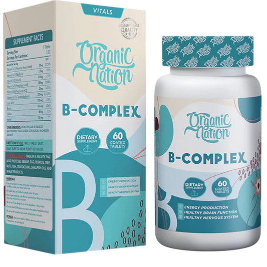 Organic Nation B-Complex Advanced 60tablets