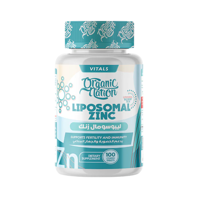 Organic Nation Liposomal Zinc 100Coated Tablets