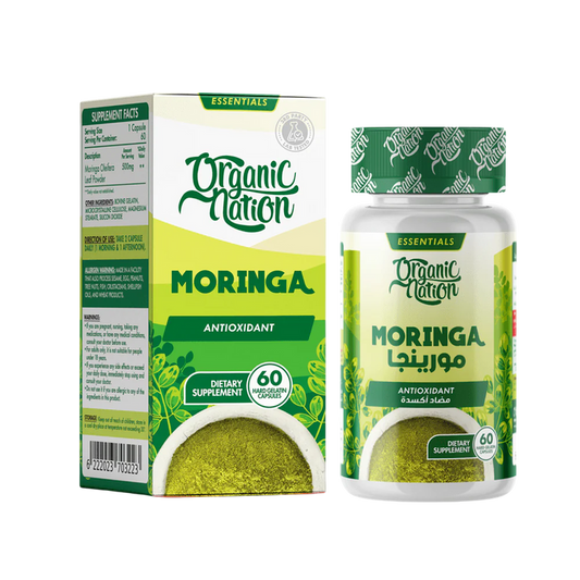 Organic Nation Moringa Oleifera 60capsules