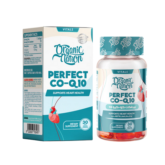 Organic Nation Perfect Co-Q10 30Soft Gelatin Capsules