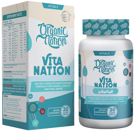 Organic Nation Vita Nation 30 Tablets
