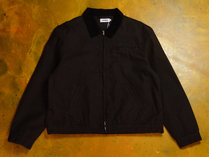 Overdyed Canvas Jacket - Black